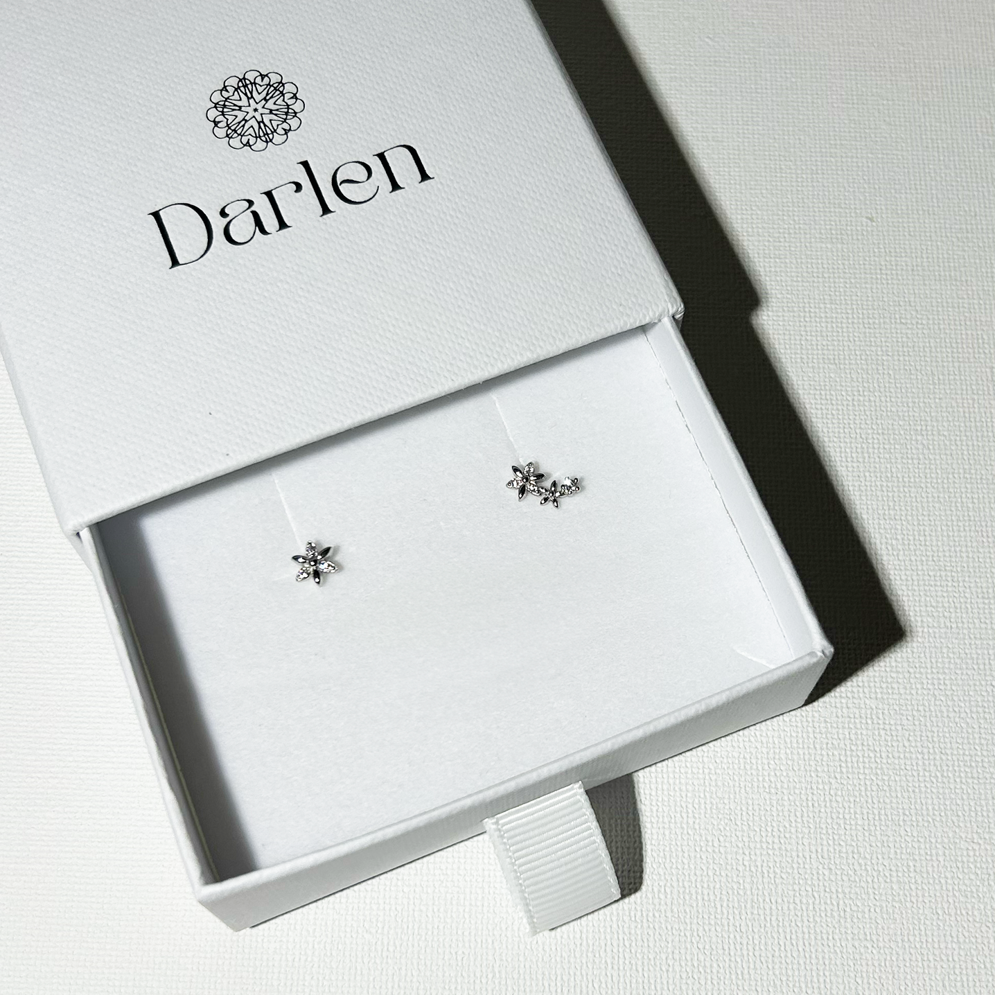 Kolczyki Delikatne Kwiaty