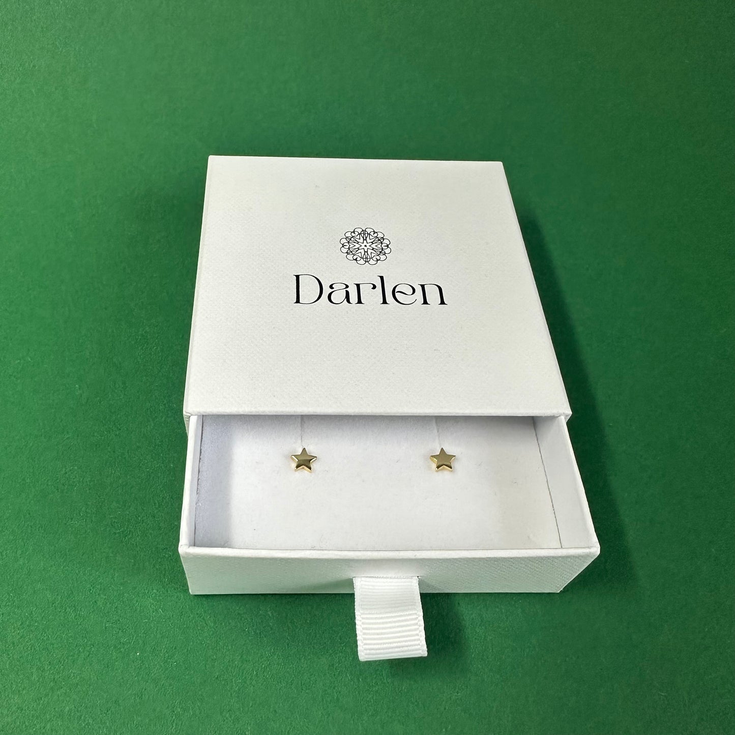 Kolczyki Gwiazdki Pozłacane